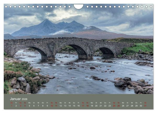 Produktbild: Isle of Skye, die raue schottische Sch&ouml;nheit (Wandkalender 2026 DIN A4 quer), CALVENDO Monatskalender