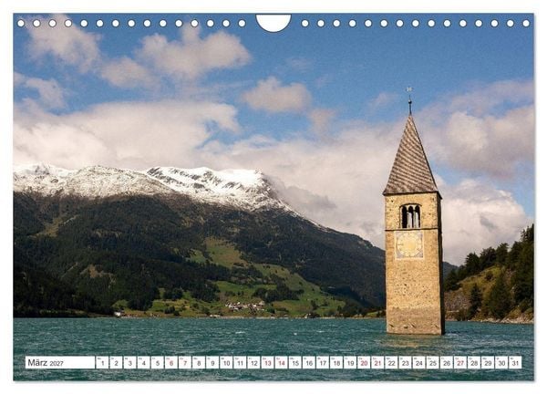 Produktbild: Zauberhaftes S&uuml;dtirol (Wandkalender 2027 DIN A4 quer), CALVENDO Monatskalender