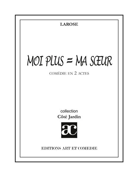 Produktbild: Moi plus = ma soeur