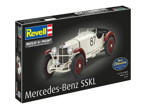 Produktbild: Revell 07737 Mercedes-Benz SSKL Automodell Bausatz 1:32