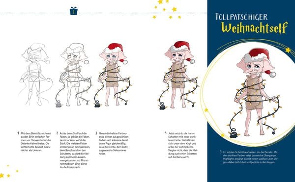 Produktbild: Mein Adventskalender-Zeichenbuch für Potterheads and Friends