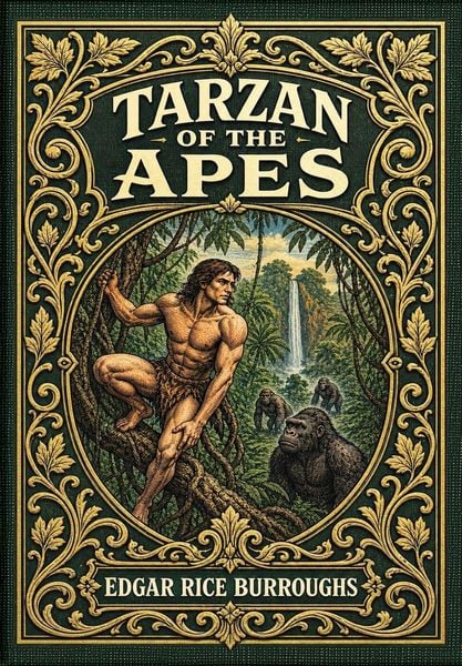 Produktbild: Tarzan of the Apes (Golden Monarch Collector's Edition) (Case Laminate Hardcover with Jacket)