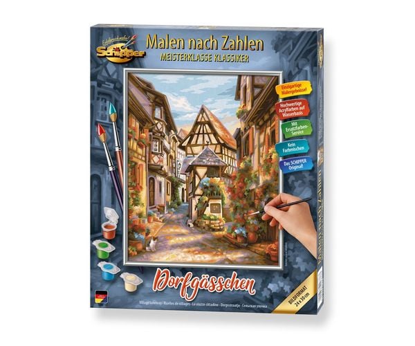 Produktbild: Malen nach Zahlen - Dorfg&auml;sschen