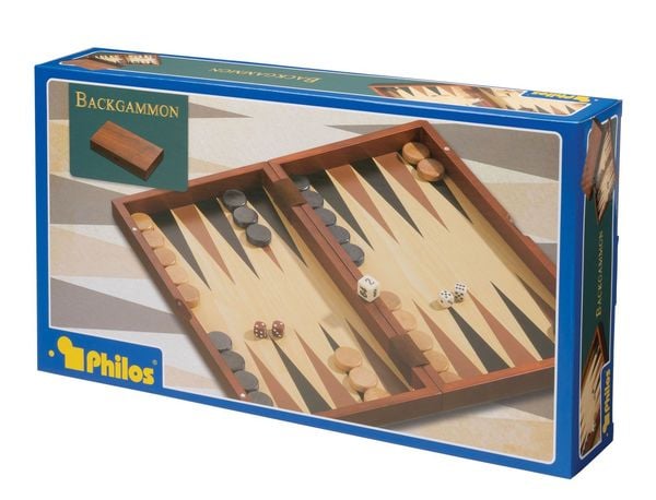Produktbild: Backgammon Andros, medium, Magnetverschluss