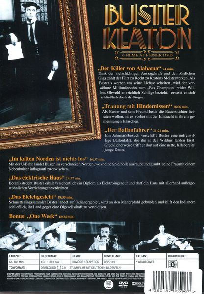 Produktbild: Buster Keaton - 6 Filme