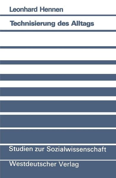 Produktbild: Technisierung des Alltags