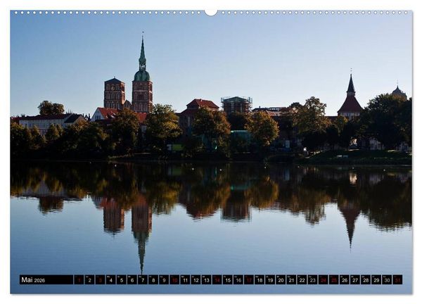 Produktbild: Ostseeperle Stralsund (Wandkalender 2026 DIN A2 quer), CALVENDO Monatskalender