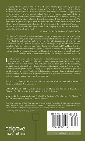 Produktbild: Teaching and Studying the Americas