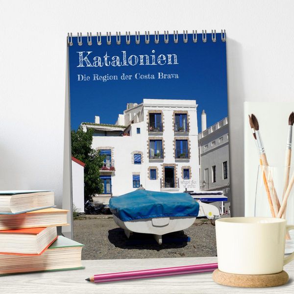 Produktbild: Katalonien - Die Region der Costa Brava (Tischkalender 2026 DIN A5 hoch), CALVENDO Monatskalender