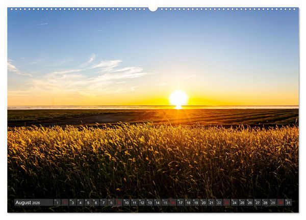 Produktbild: Bezaubernde Farbspiele am Meer (Wandkalender 2026 DIN A2 quer), CALVENDO Monatskalender