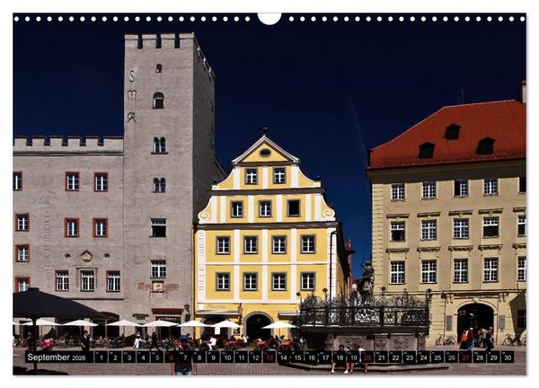 Produktbild: Romantisches Regensburg (Wandkalender 2026 DIN A3 quer), CALVENDO Monatskalender