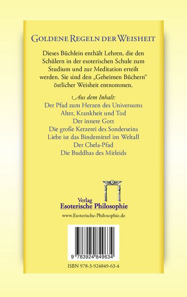 Produktbild: Goldene Regeln der Weisheit