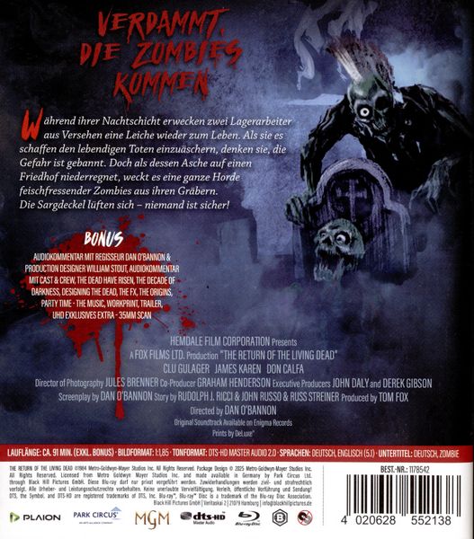 Produktbild: Verdammt, die Zombies kommen (4K Ultra HD+Blu-ray)