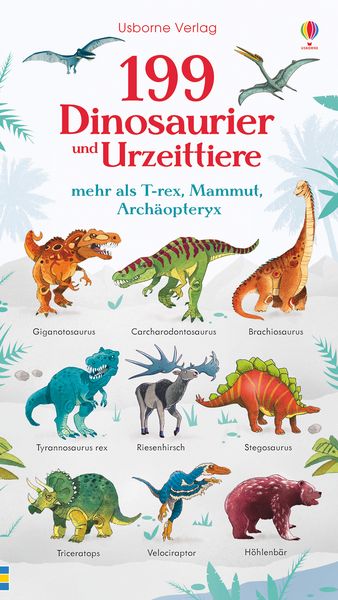 Produktbild: 199 Dinosaurier und Urzeittiere