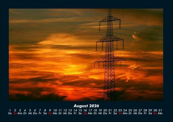 Produktbild: Landschaftskalender 2026 Fotokalender DIN A4