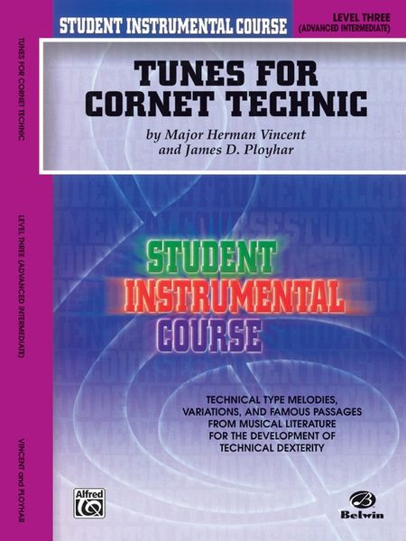 Produktbild: Student Instrumental Course: Tunes for Cornet Technic, Level III