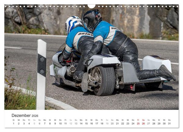 Produktbild: Motorradgespanne am Jochpass (Wandkalender 2026 DIN A3 quer), CALVENDO Monatskalender