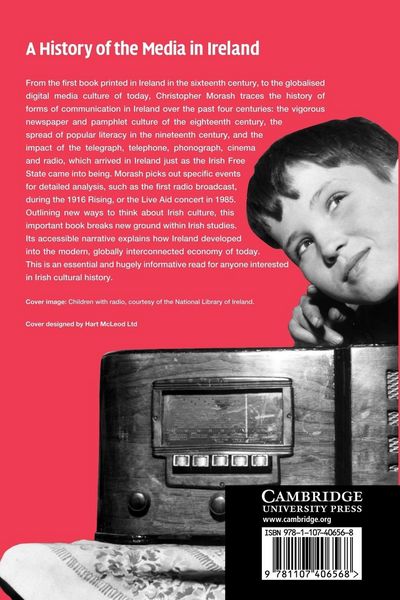 Produktbild: A History of the Media in Ireland