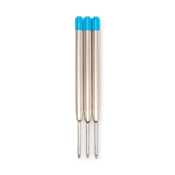 Produktbild: Kugelschreiber Refill 3er Set blau