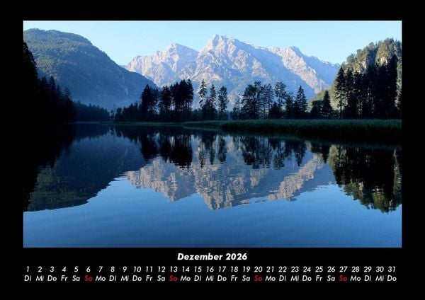 Produktbild: Bergige Welten 2026 Fotokalender DIN A3