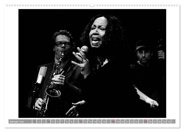 Produktbild: Jazz Ladies in der alten Schmiede (hochwertiger Premium Wandkalender 2026 DIN A2 quer), Kunstdruck in Hochglanz