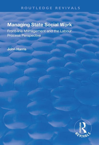 Produktbild: Harris, J: Managing State Social Work