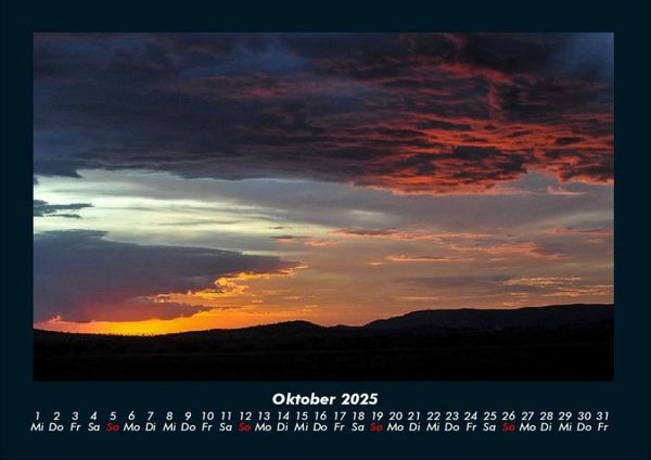 Produktbild: Sonnenuntergang 2025 Fotokalender DIN A4