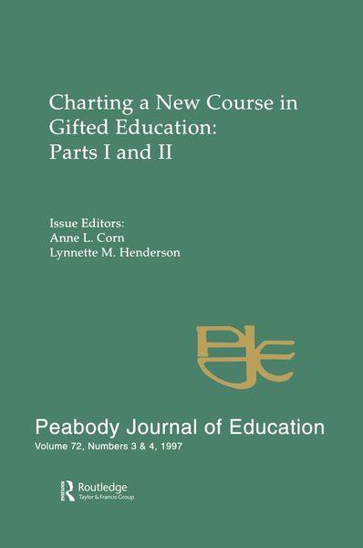 Produktbild: Charting A New Course in Gifted Education