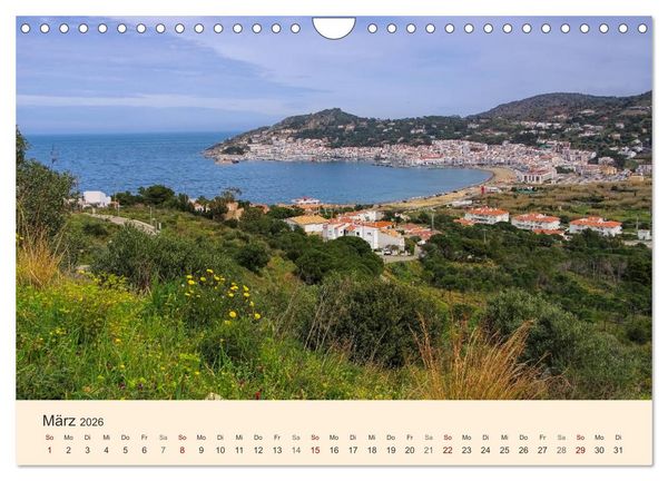Produktbild: Cote Vermeille - Wo die Pyren&auml;en das Meer k&uuml;ssen (Wandkalender 2026 DIN A4 quer), CALVENDO Monatskalender