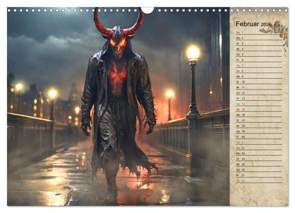 Produktbild: Viktorianische Schrecken (Wandkalender 2026 DIN A3 quer), CALVENDO Monatskalender