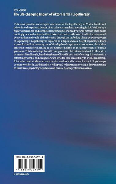 Produktbild: The Lıfe-changıng Impact of Vıktor Frankl's Logotherapy