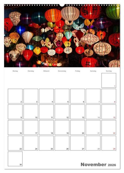 Produktbild: Vietnam 2026 Land der Kontraste (Wandkalender 2026 DIN A2 hoch), CALVENDO Monatskalender