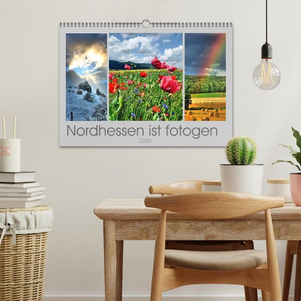 Produktbild: Nordhessen ist fotogen (Wandkalender 2026 DIN A3 quer), CALVENDO Monatskalender