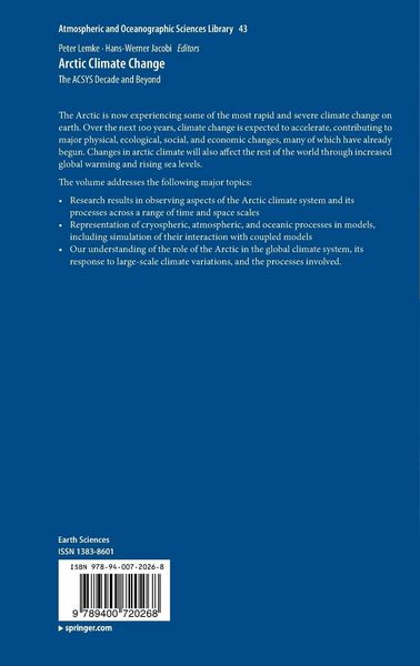 Produktbild: Arctic Climate Change