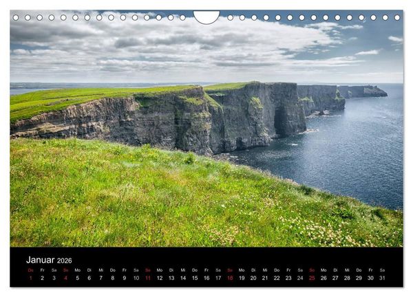 Produktbild: Irland - Zauberhafte Augenblicke (Wandkalender 2026 DIN A4 quer), CALVENDO Monatskalender