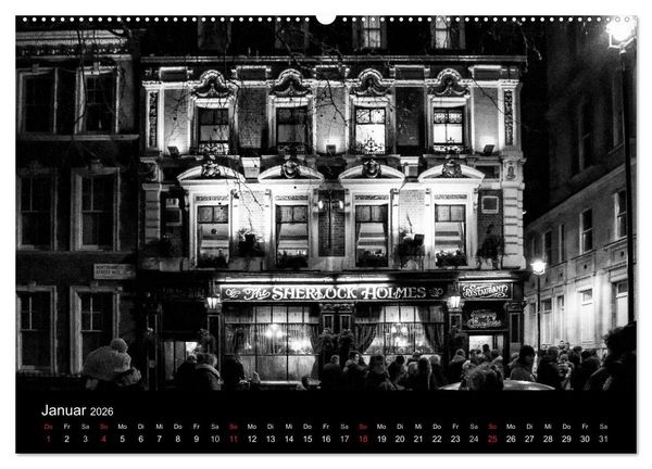 Produktbild: Unterwegs in London (Wandkalender 2026 DIN A2 quer), CALVENDO Monatskalender