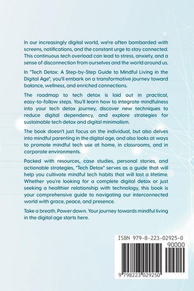 Produktbild: Tech Detox A Step-by-Step Guide to Mindful Living in the Digital Age