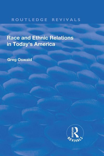 Produktbild: Race and Ethnic Relations in Today's America