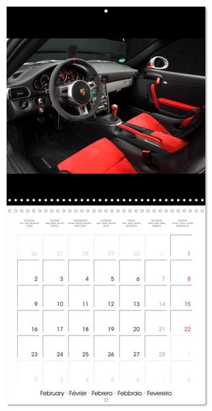 Produktbild: Porsche 911 GT3 RS 4.0 (Wall Calendar 2026 12 &times; 12 Inch) CALVENDO 12 Month Wall Calendar
