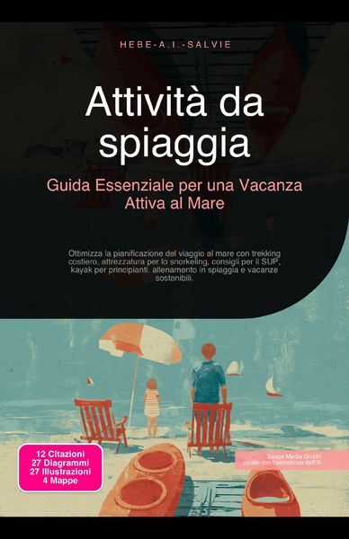 Produktbild: Attivit&agrave; da spiaggia: Guida Essenziale per una Vacanza Attiva al Mare
