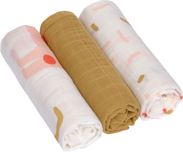 Produktbild: Heavenly soft Swaddle L Little Mateys spicy orange