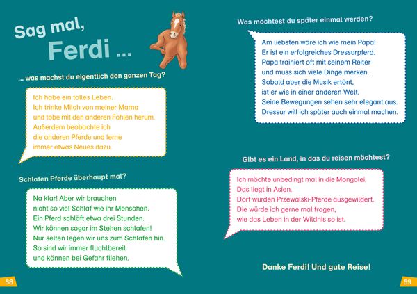 Produktbild: WAS IST WAS Erstes Lesen Band 7. Pferde und Ponys