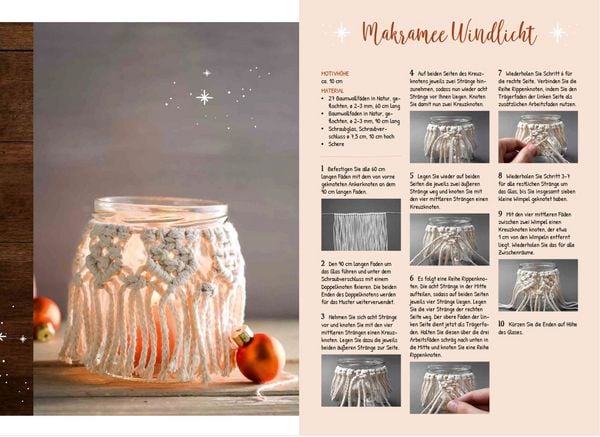 Produktbild: Makramee Adventskalender (Adventskalenderbuch)