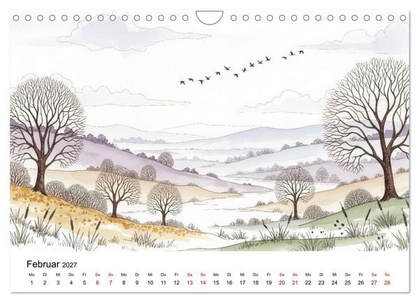 Produktbild: Einfach sch&ouml;n - Natur im Wandel der Jahreszeiten (Wandkalender 2027 DIN A4 quer), CALVENDO Monatskalender