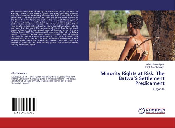 Produktbild: Minority Rights at Risk: The Batwa'S Settlement Predicament