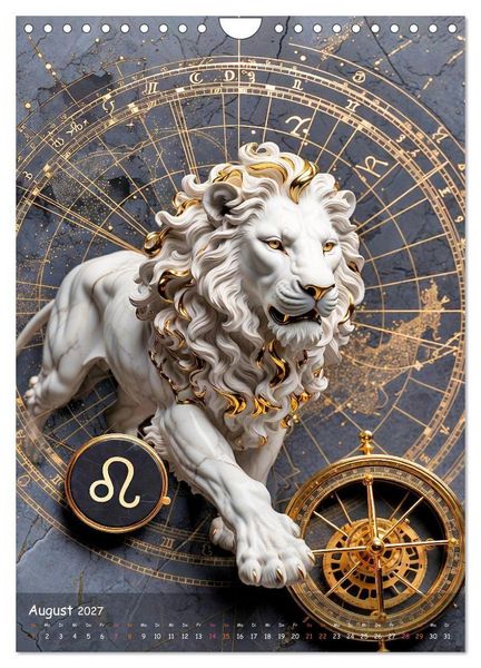 Produktbild: Zodiac Cosmos (Wandkalender 2027 DIN A4 hoch), CALVENDO Monatskalender