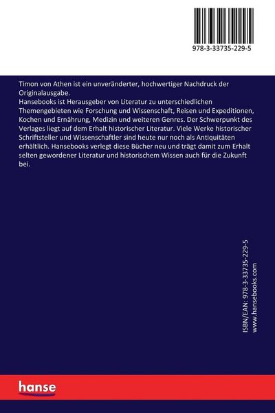 Produktbild: Timon von Athen