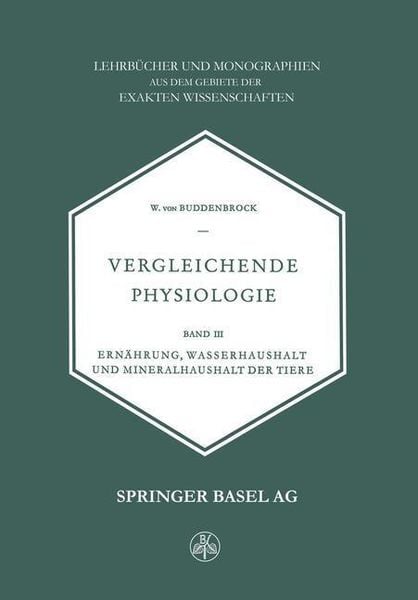 Produktbild: Vergleichende Physiologie