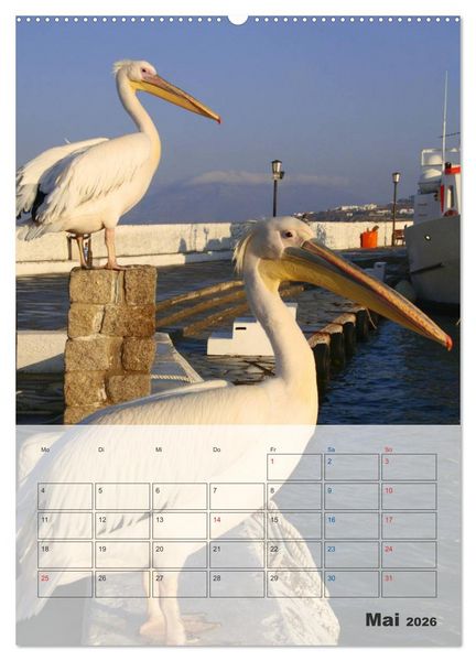 Produktbild: Griechisches Allerlei (Wandkalender 2026 DIN A2 hoch), CALVENDO Monatskalender