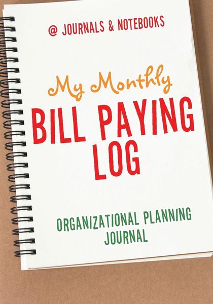 Produktbild: My Monthly Bill Paying Log Organizational Planning Journal